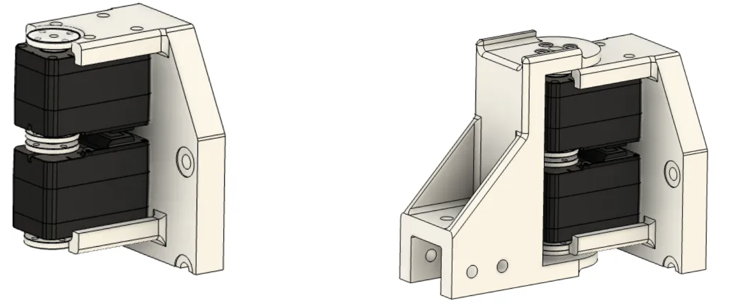 Shoulder dual-motor module